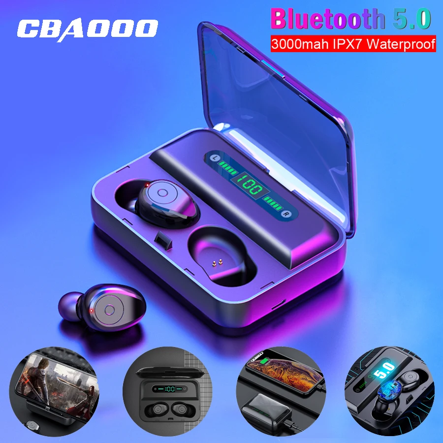 Беспроводные наушники CBAOOO F9 3|Наушники и гарнитуры| |