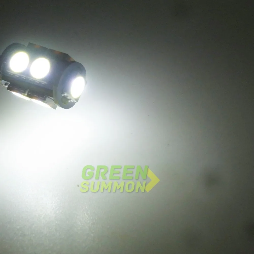 Светодиодные лампы 4 шт./лот E10 EY10 T3.25 9 SMD 5050 белые теплые 3000K 6000K миниатюрные