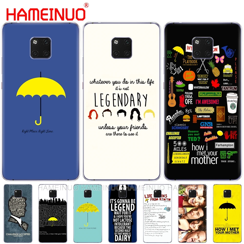 Чехол HAMEINUO с цитатами Как я встретил вашу маму himym чехол для телефона Huawei NOVA 3 3i mate