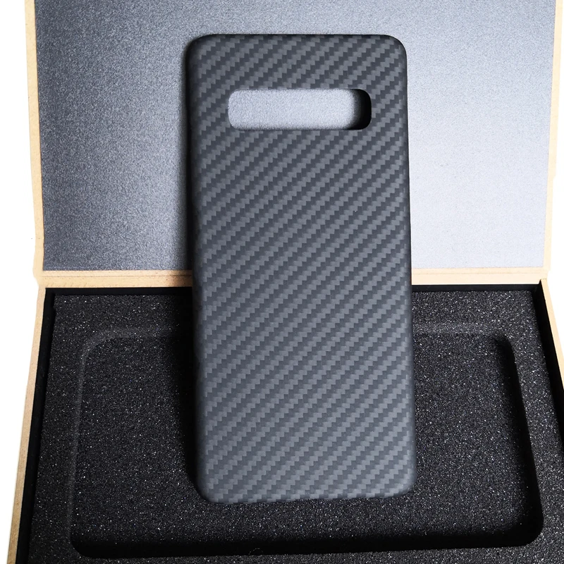

Super Sports Car Ultra-light Matte 100% Real Carbon Fiber Cover For Samsung Galaxy S10 Plus Phone Case For S10 Carbon Case