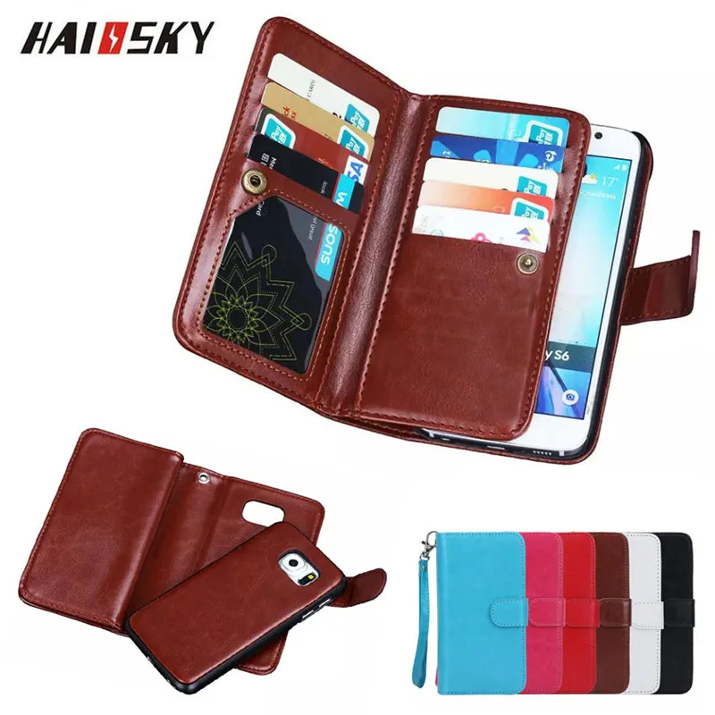 Магнитный чехол кошелек A71 A51 для Samsung S21 S20 S10 S9 S8 Plus S7 edge Note 20 Ultra 10 9 8 съемный кожаный