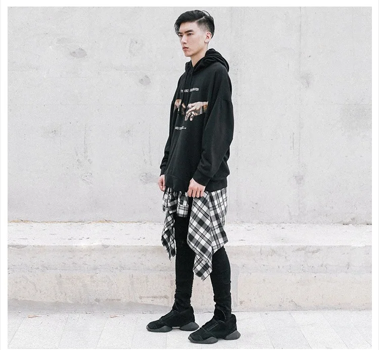 Бренд Темный хип-хоп уличные толстовки F/w флисовый теплый свитер с вырезом лодочкой 3D принт спортивные костюмы толстый слоган пуловер