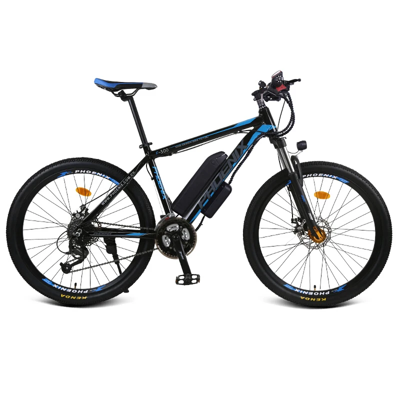 Электрический горный велосипед 26 дюймов 36В 250 Вт мотор 21/27 скоростей ebike для