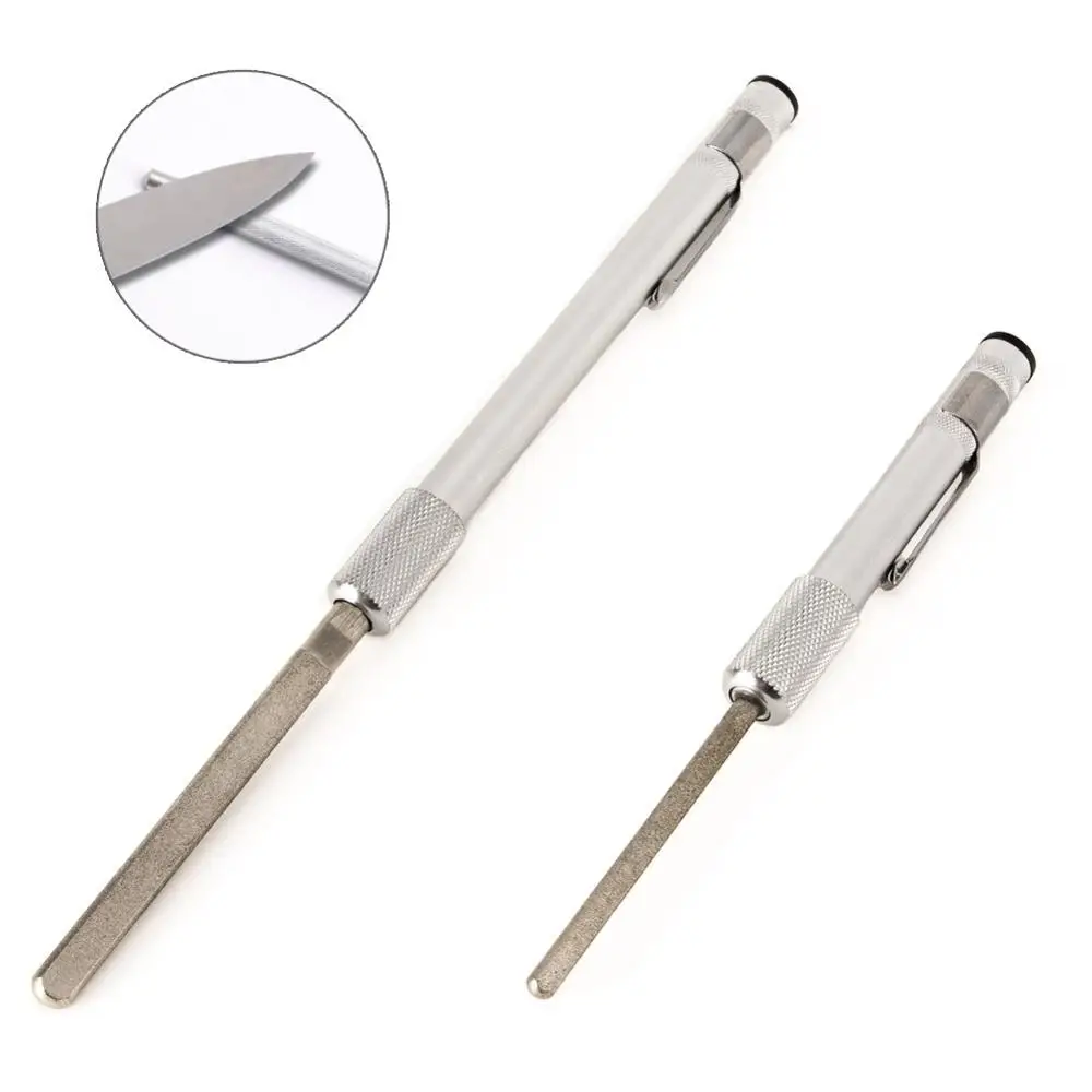 3 в 1 для рыбалки на открытом воздухе охоты карманная точилка Алмазный переносной