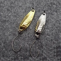 spoon fish lures baits 26mm 2 5g metal fishing bait pesca peche tackle wobblers trout area isca artificial
