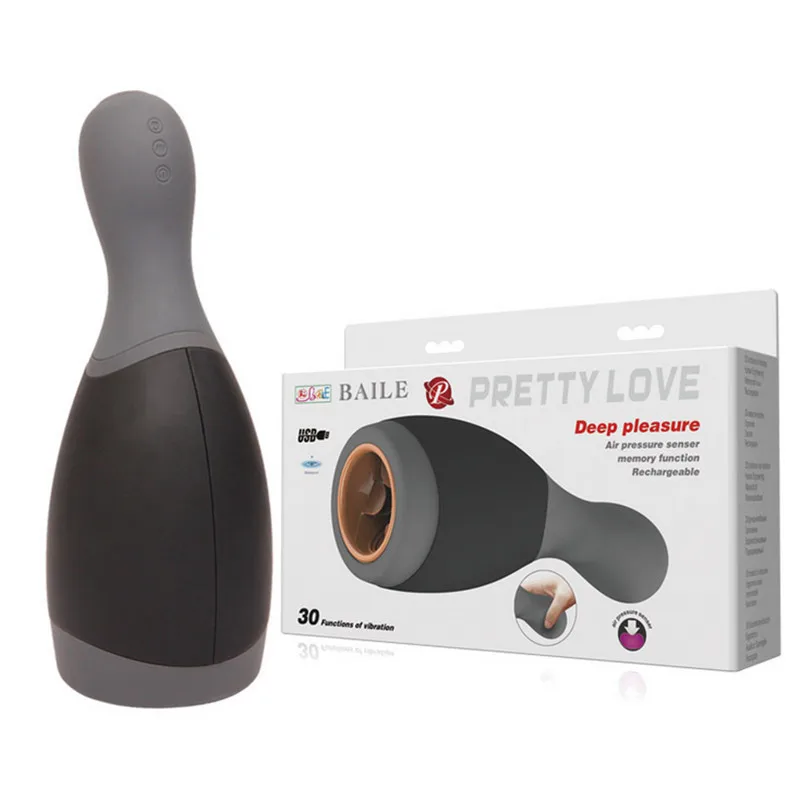 Мужской оральный вибратор Pretty Love секс-игрушки для мужчин с USB зарядкой