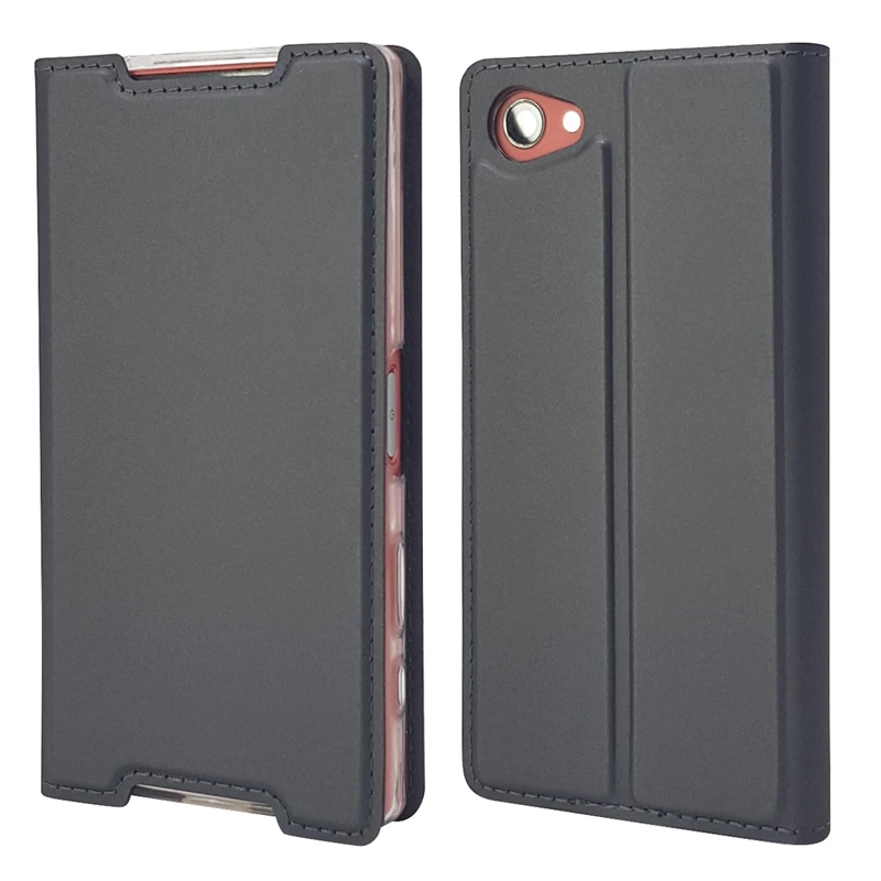 Чехол для Coque sony Xperia Z5 Compact Чехол Флип из искусственной кожи бумажник телефон Etui чехол для sony Z5 Compact E5803 E5823 Z5 Mini чехол