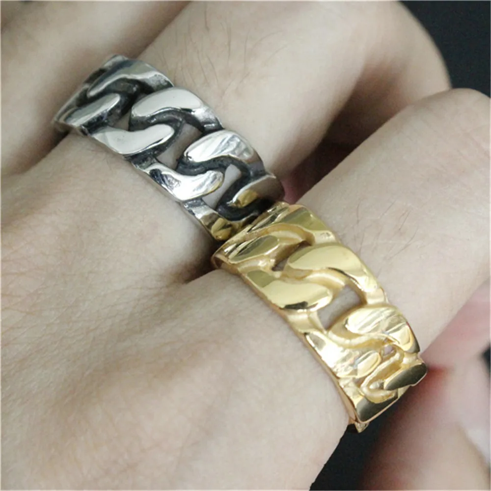 Кольцо унисекс из нержавеющей стали Крутое кольцо для вечеринок | Украшения и