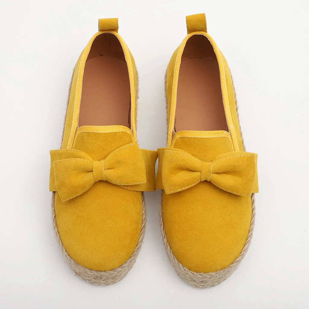 SAGACE/женская повседневная обувь с бабочками и узлом на толстой подошве Большие