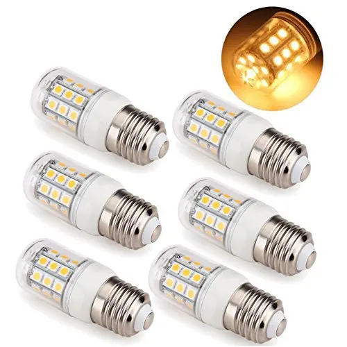 Светодиодные круглые лампы 6 X Lmpara Luz Bombilla E27 5050 SMD 30 светодиодный 4W con Carcasa Blanco Clido 220V