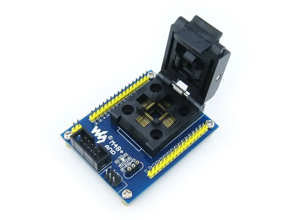 Адаптер программирования M48 + ADP ATmega48 ATmega88 ATmega168 TQFP32 AVR тестовая
