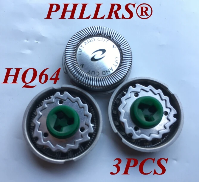 Сменная головка для бритвы PHILIPS HQ64 3 шт. HQ7360 HQ7390 HQ7110 HQ7120 HQ7140 PT710 PT715 PT725 PT720 HQ600|razor