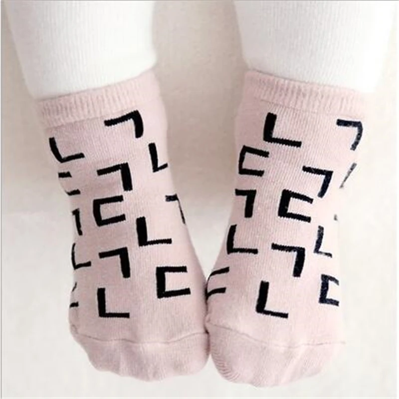 3 Colors Baby Boy Girls Winter Warm Soft Cotton Socks Blocks Design Newborn Silicone Anti-Slip Floor For 0-4 Years Infant | Детская