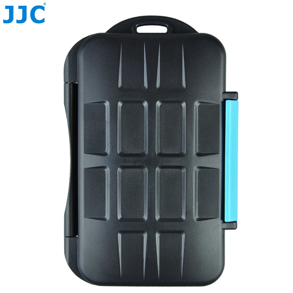 JJC Waterproof Memory Card Case Holder Storage Organizer for 4 CF 8 SD SDHC SDXC Cards Box Canon Nikon Sony Fuji DSLR Camera | Компьютеры