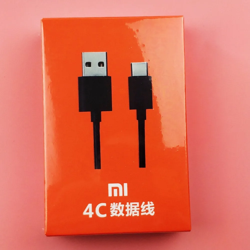 Оригинальный xiaomi mi 8 Быстрый Кабель зарядного устройства USB type c 100 см Черный