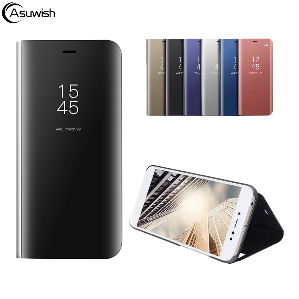 Умный Магнитный зеркальный флип чехол для huawei mate 20 Pro X 10 20X Lite mate10 mate20lite mate20pro mate20X