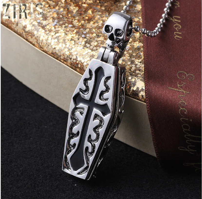 Модные ожерелья из титановой стали ZIRIS ожерелье с крестиком восстанавливающее