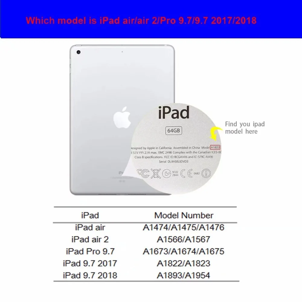 Модная универсальная дамская сумочка для iPad 9 7 2018 2017 чехол из искусственной кожи