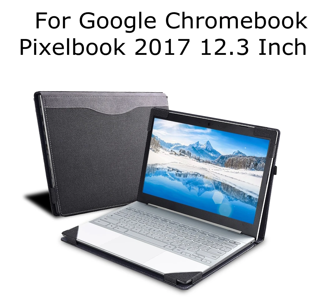 Чехол для Google Pixelbook 12 3 &quot встроенный жесткий чехол из искусственной кожи 2 в 1