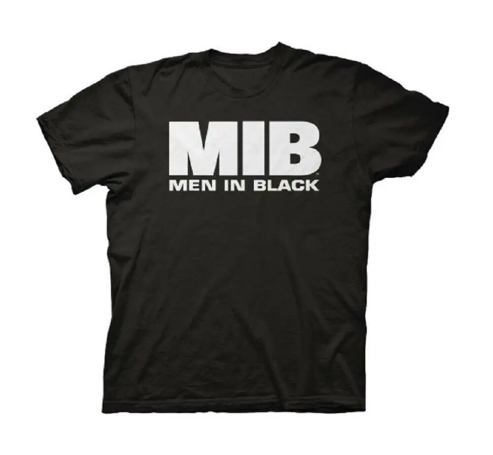 

Men in Black Adult Unisex MIB Logo Officially Licensed Adult T-Shirt Print Short Sleeve T shirt