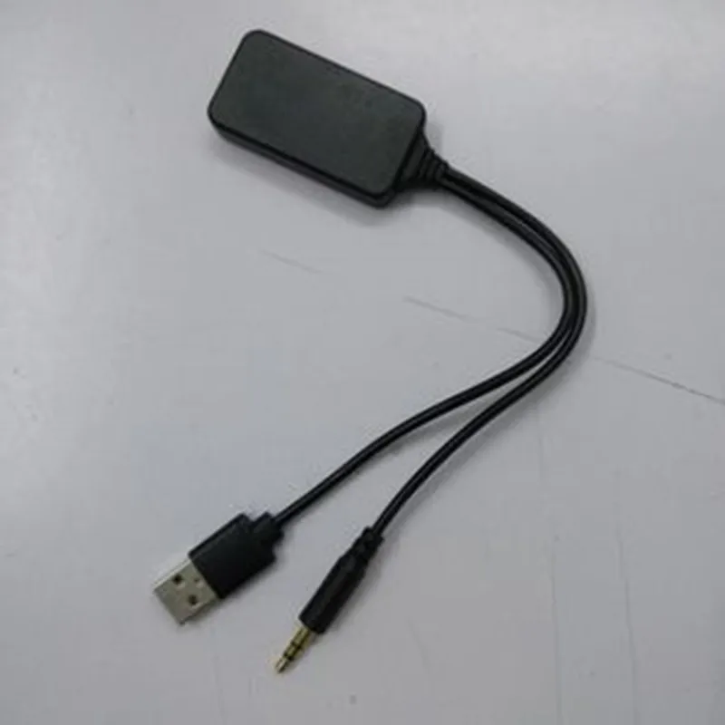 Автомобильный Bluetooth Aux адаптер USB в 3 5 мм гнездо стерео музыкальный приемник