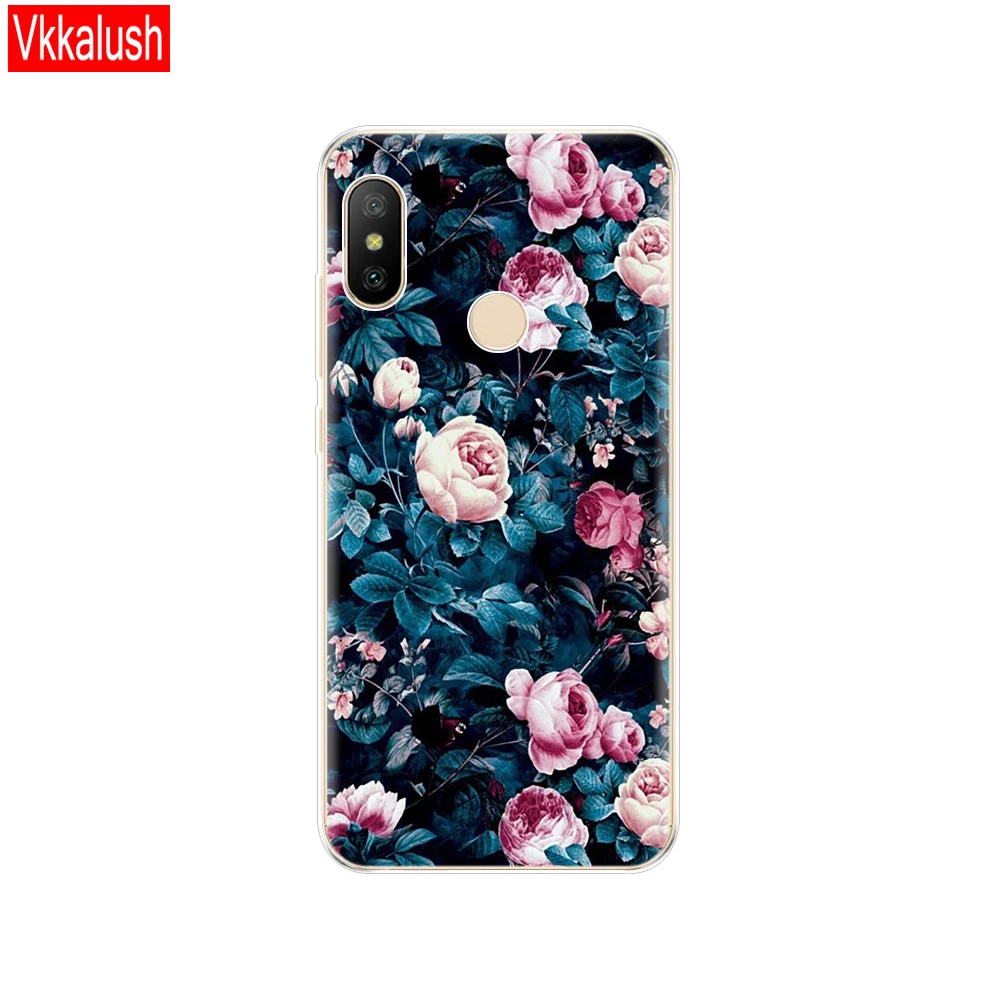 80098 Силиконовый чехол для телефона для Xiaomi mi A2 LITE, чехол с полной защитой, мягкая задняя крышка из ТПУ, чехол для телефона для Xio mi A2 LITE, бампер, чехол - Цвет: 80098