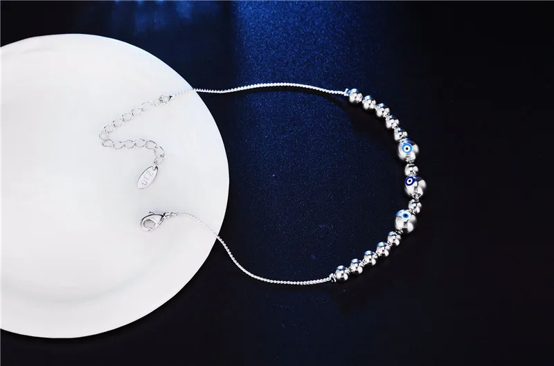 

LUKENI Latest Female Gold Eye Bracelets Jewelry Vintage Silver 925 Girls Bracelet For Women Party Accessories Hot