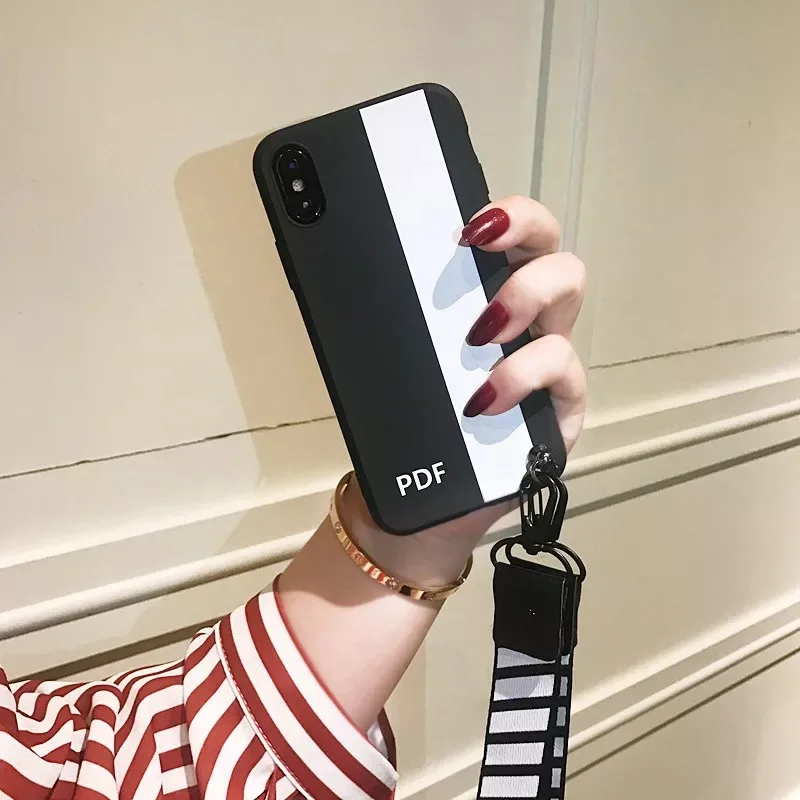 Модная чехол для телефона iphone 6 6s 7 8 плюс P X/для Xs 2018 мягкая мобильного чехлы с