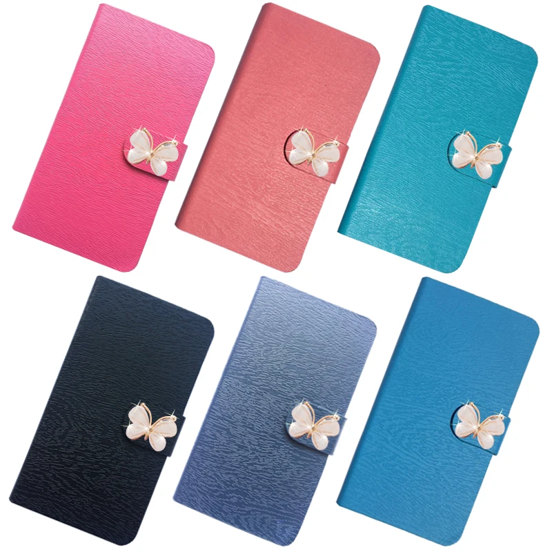 Роскошный оригинальный чехол для Alcatel One Touch Pixi 4 плюс Мощность 5023e Флип Бумажник