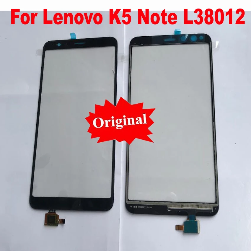 6 0 дюймовый сенсорный экран дигитайзер для Lenovo K5 Note 2018 L38012 K9 сменные детали панели