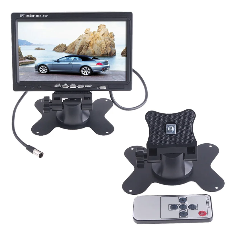 Автомобильный парковочный монитор TFT ЖК 7 дюймов с камерой заднего вида и