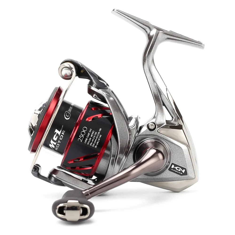 Shimano Оригинал STRADIC CI4 1000HG 2500HG C3000HG 4000XG спиннинговая катушка 7BB X Ship алюминиевая с