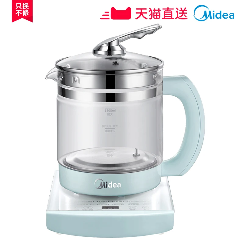 Электрический чайник Midea стеклянный для сохранения здоровья автоматический