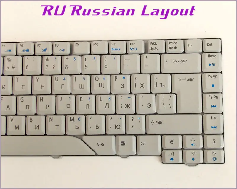 Новая русская RU Клавиатура для ноутбука Acer Aspire 5520 5520G 5920 5920G 5920Z 5920ZG AS5920-6582 AS5920-6661