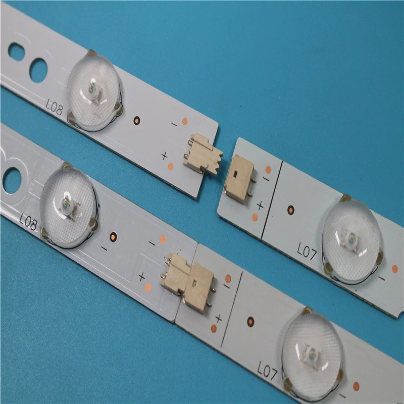 1 комплект = 4 шт. светодиодная подсветка для TCL D50A710 L50F2850A RF-BS500E32-0701L RF-BS500E32-0701R-02 A0 |
