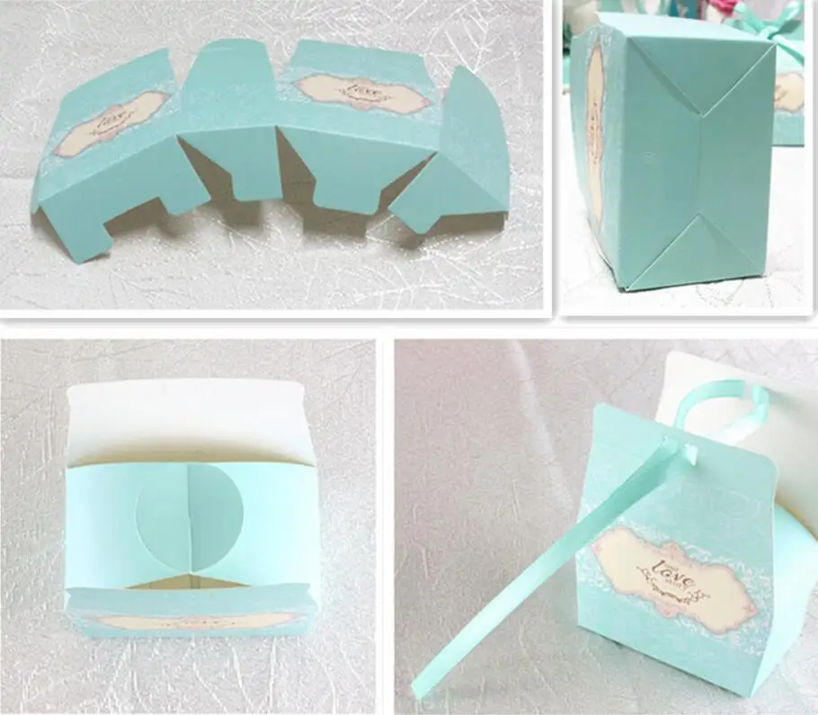 Romantic LOVE STORY wedding party favor candy box with personalize parts bomboniere gifts souvenir package 50PCS/lot | Дом и сад