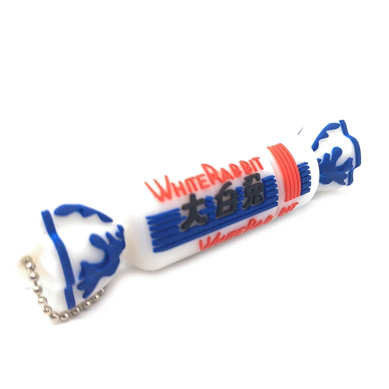 Новейший дизайн Флешка с мультяшным Белым Кроликом usb2.0 флэш накопитель 64 ГБ 32 16 8 4