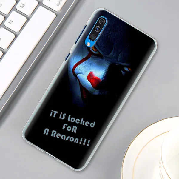 01 Джокера клоун ужас чехол КРЫШКА ДЛЯ samsung Galaxy A30 A40 A50 A70 A6 A8 плюс A7 A9 M30 чехол для телефона Coque - Цвет: 01