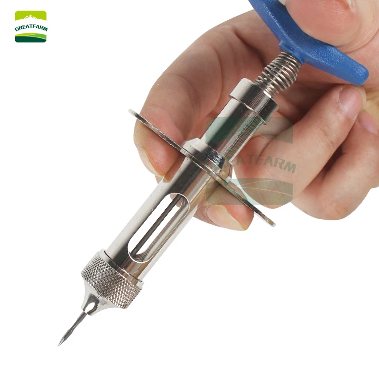 Шприц для вакцинации с одной иглой из нержавеющей стали|Принадлежности