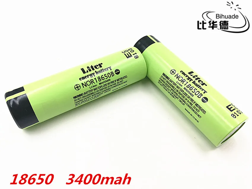 100% новый Оригинальный NCR18650B 3 7 v 3400 mah 18650 литиевая аккумуляторная батарея фонарик