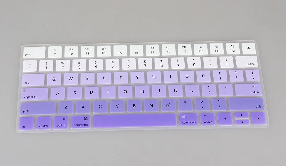 Силиконовая накладка на клавиатуру с английским алфавитом США защитный чехол