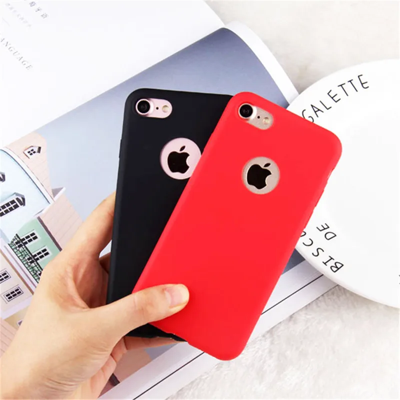 Карамельный цвет чехол для телефона iPhone 7 Plus XS XR Max Мягкая силиконовая задняя