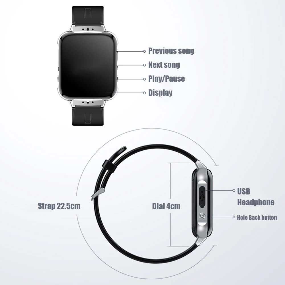 S11 Смарт часы Bluetooth спортивные электронные книги шагомеры Walkman Hifi с лирикой студентов английский прослушивание