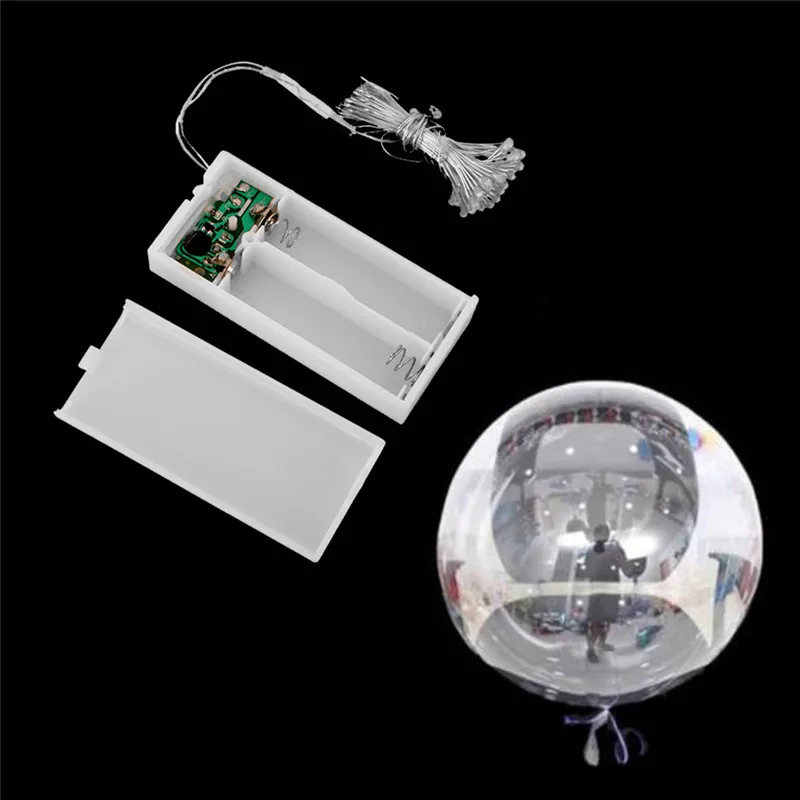 10 комплектов 18/24 дюймов светящийся светодиодный воздушный шар 3 м Led струнные огни
