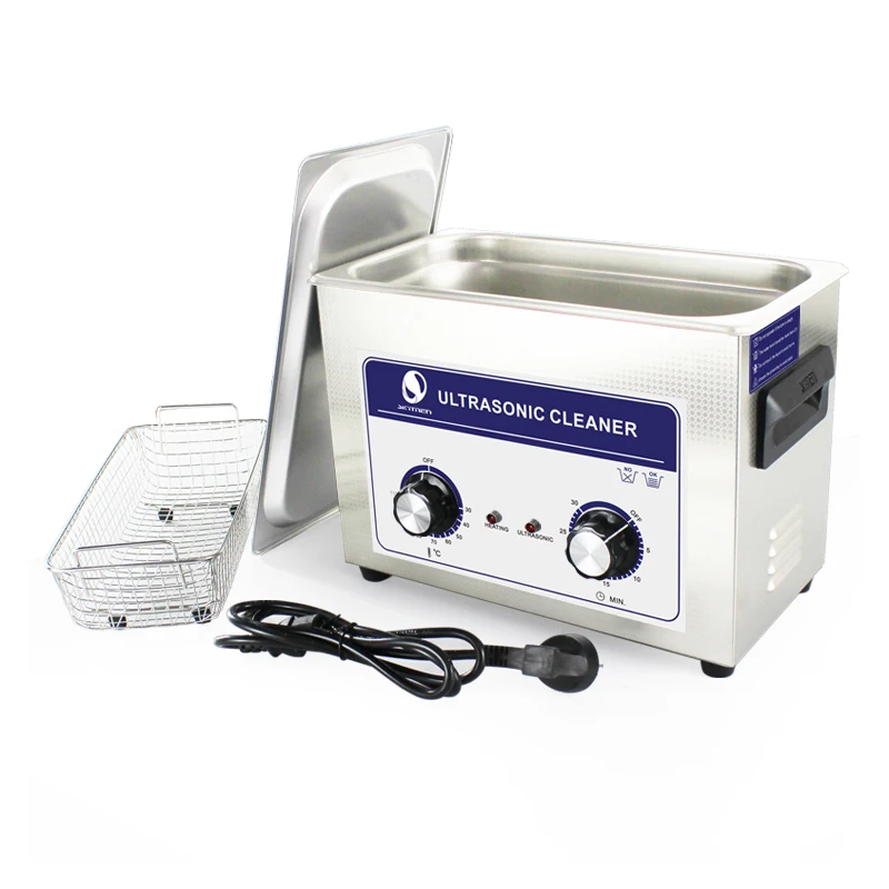 

Skymen Ultrasonic Cleaner 4L Knob Stainless Steel Ultrasonic Cleaner Bath Hospital Industrial Auto Engine Parts
