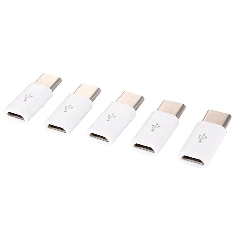 Адаптер micro A мама USB C male Type к Micro для зарядного устройства ZUK Z2 P9 p10 Plus Honor 8 letv nexus 100