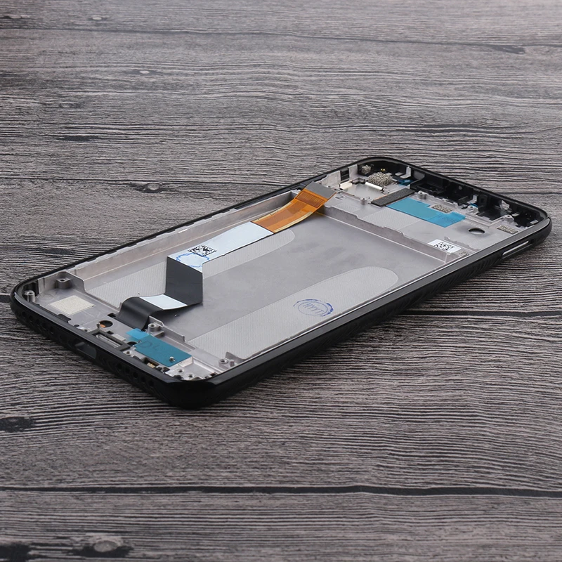 Цветной ЖК дисплей для XiaoMi Redmi Note 7 + Замена сенсорного экрана Pro рамка пленка