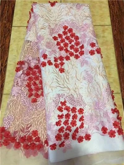 2018 Latest French Nigerian Laces Fabrics High Quality Tulle African Fabric Wedding Lace | Дом и сад