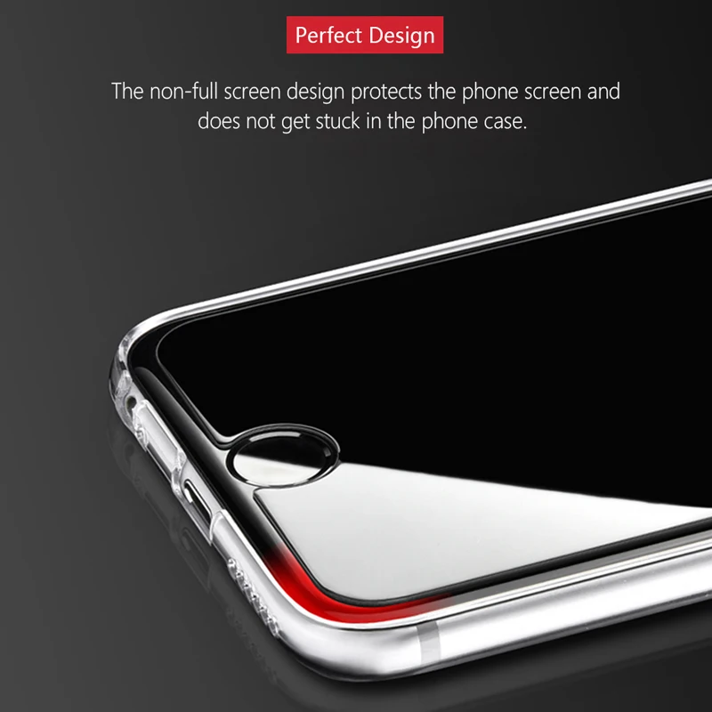 Защита экрана для iPhone X 8 Plus защитная пленка из закаленного стекла SE 5s 6 6s 7 жесткая |