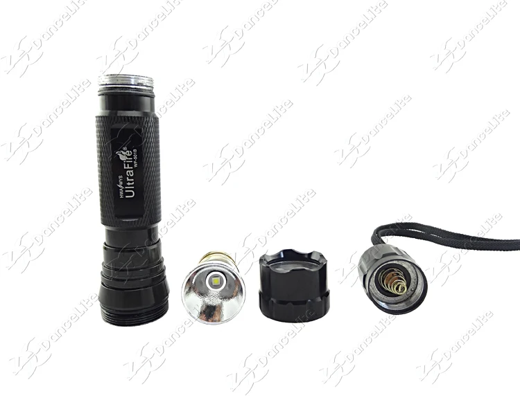 Новый WF-501B CREE XP-L ПРИВЕТ V2 Высокой Интенсивности LED Фонарик бытовые 18650 Факел (ФП